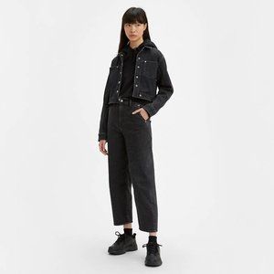 Levi's Women's Engineered Balloon Leg Jeans, Black
